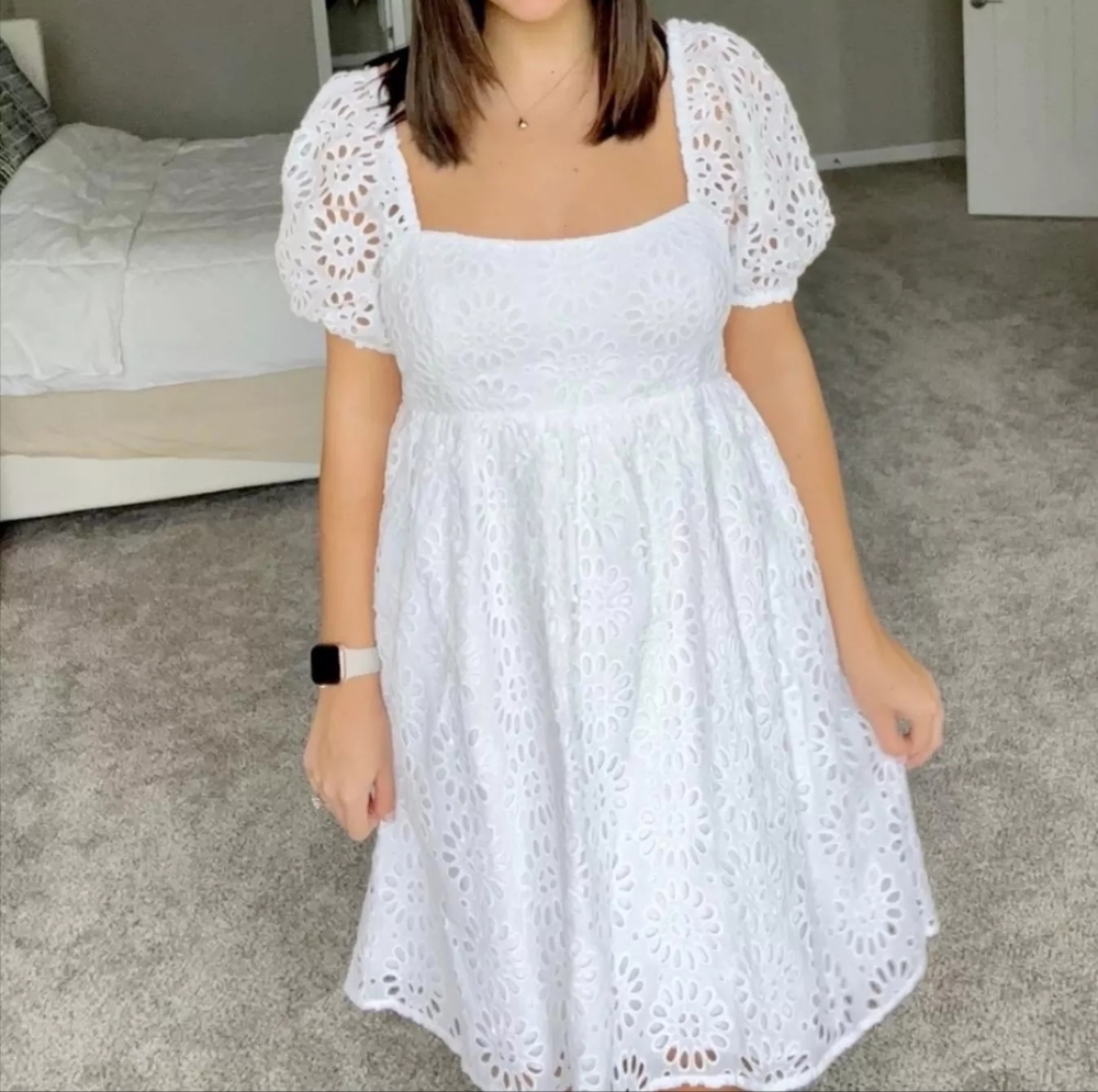 Lillypulitzer kay short sleeve eyelet dress